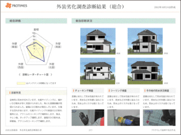【理由3】外装劣化調査診断報告書